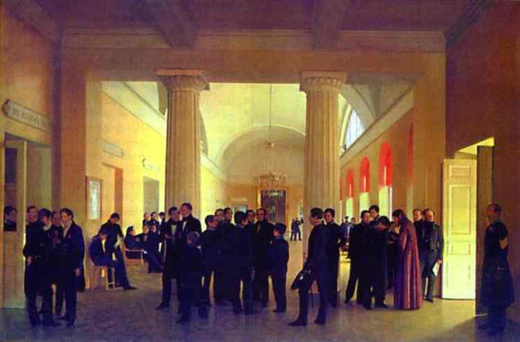 Sergey Zaryanko In The Hall Of The Law College Norge oil painting art